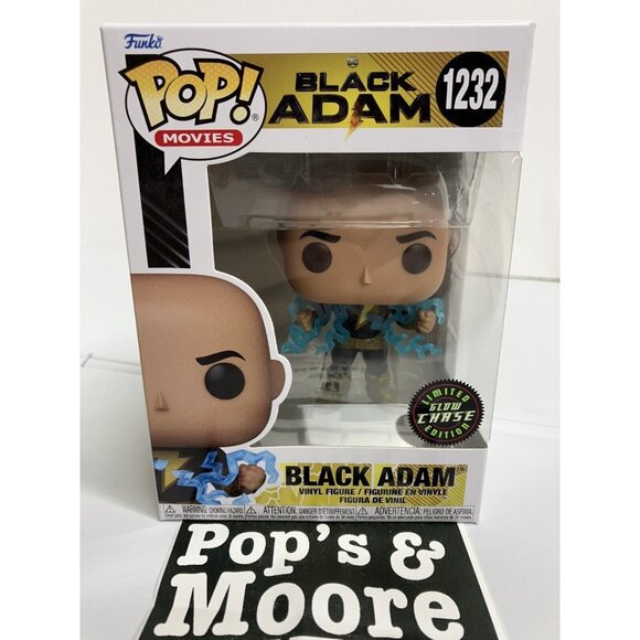 Funko Pop! DC: Black Adam 1232 Glow In The Dark Chase Vinyl Figure W/Protector - Picture 2 of 9